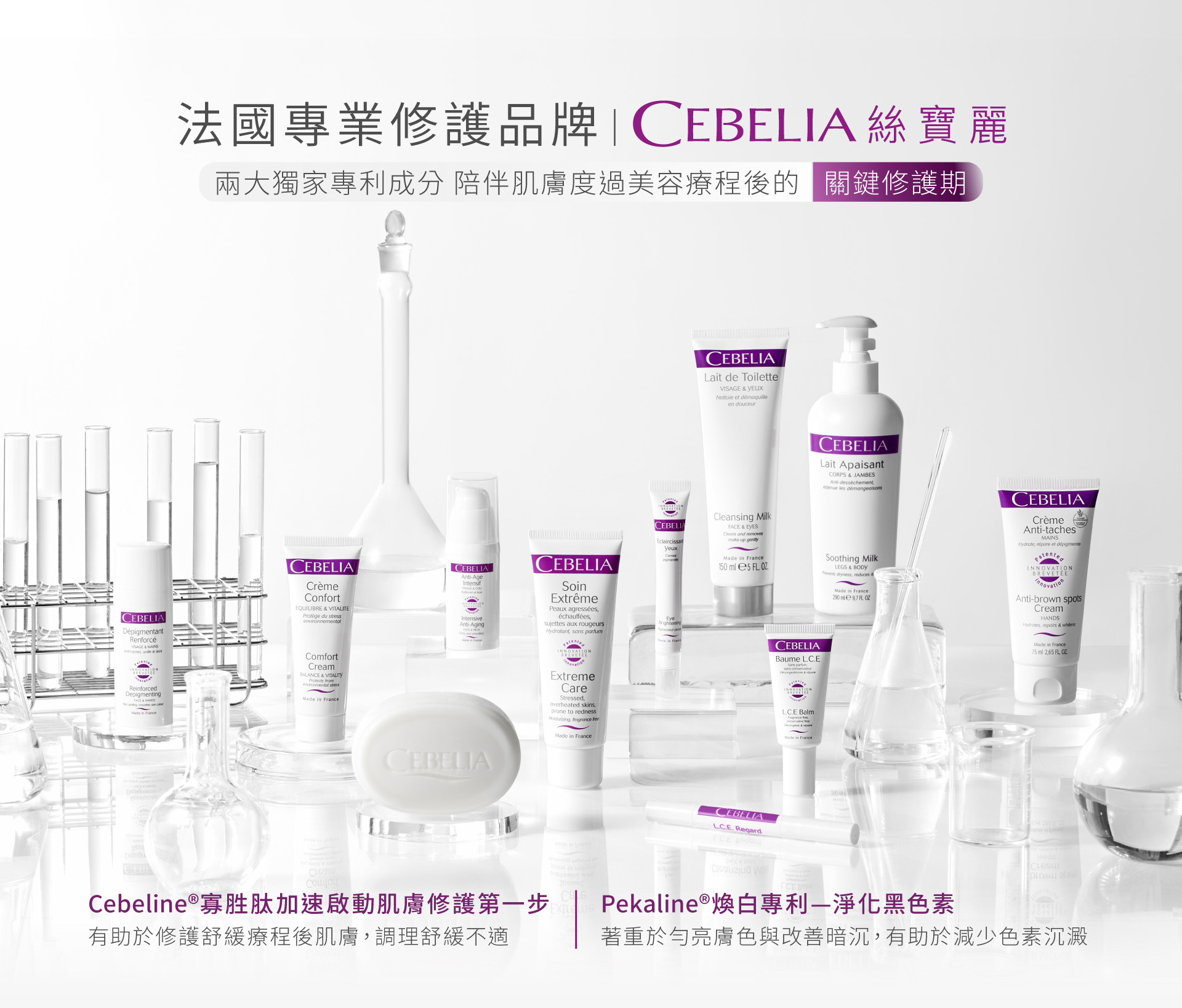 cebelia絲寶麗 法國獨家專利寡胜肽修護配方