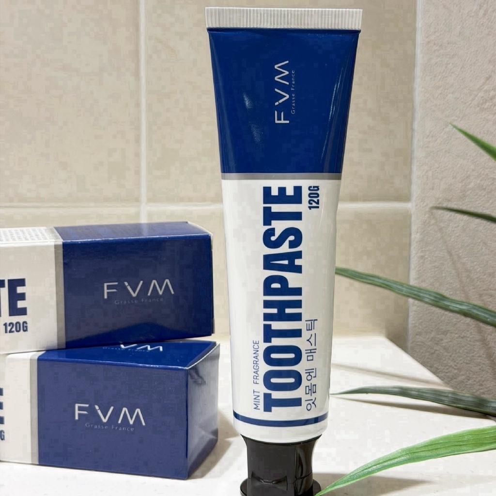WSBB12982   韓國製造｜FVM｜告別黃牙 超能亮白淨齒牙膏120g(1套2支) （12月上旬）