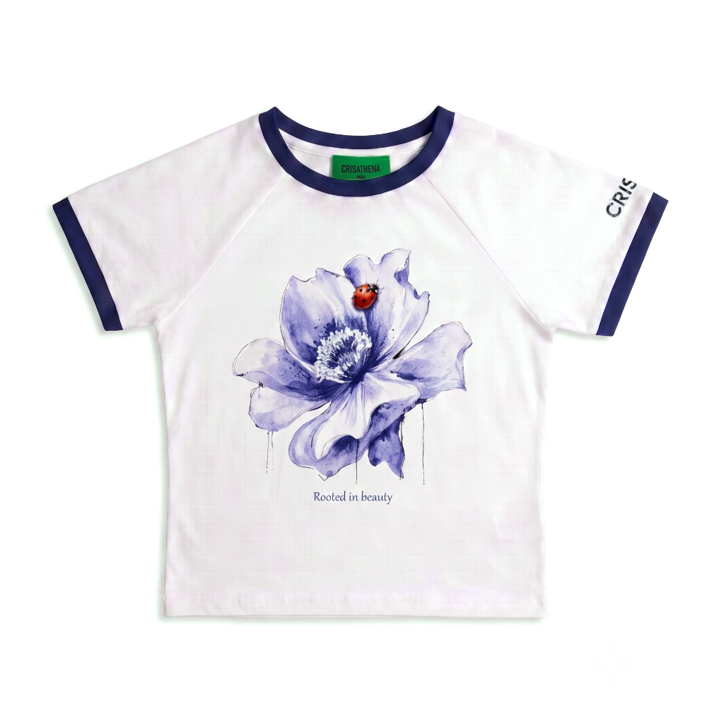 1009CT133-CRISATHENA-FH-Rooted in Beauty T 恤 (A133 白色)