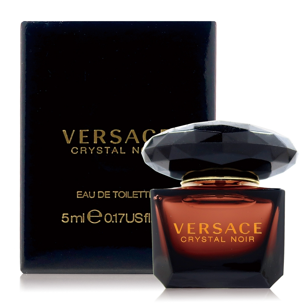 [即期優惠] Versace CRYSTAL NOIR 星夜水晶女性淡香水 EDT 5ml 效期至2027.06