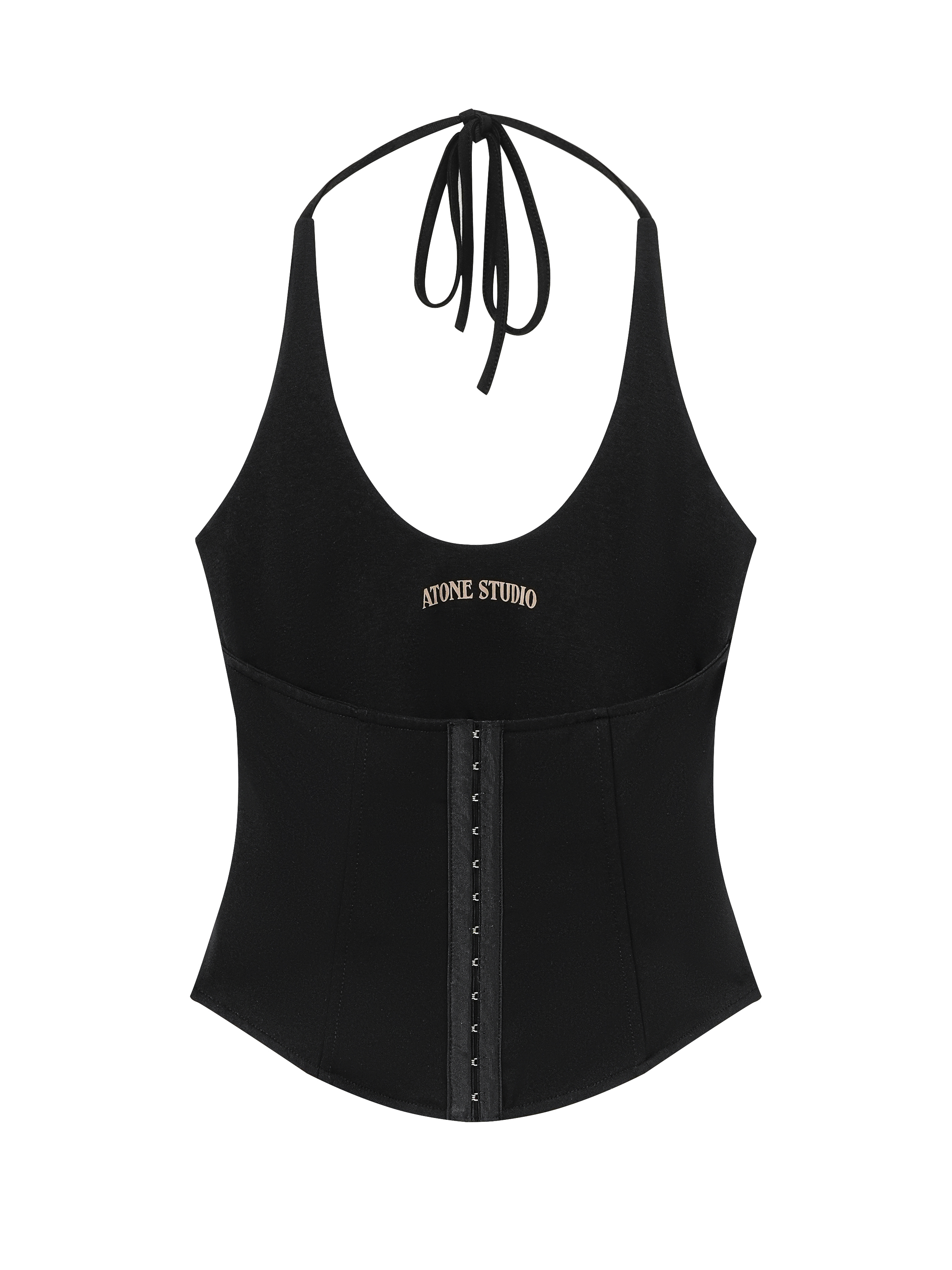HER HALTER CORSET TOP