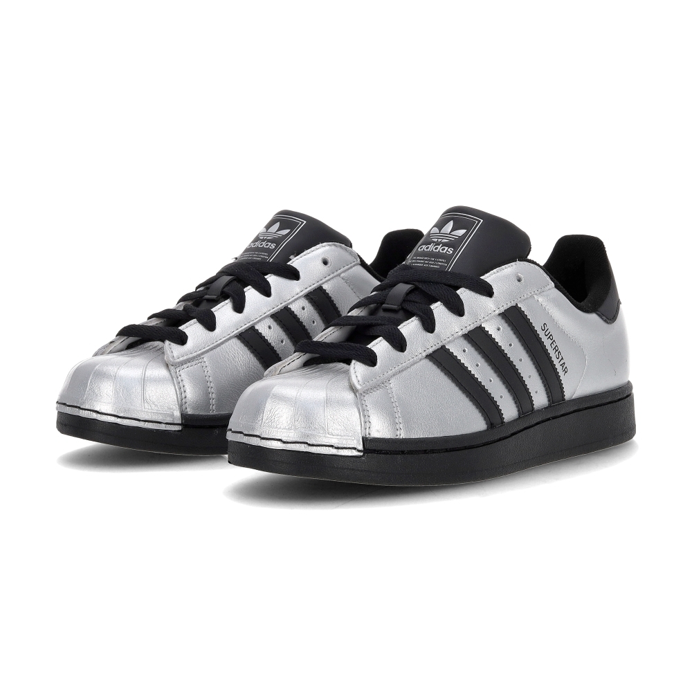 Adidas Superstar Ii W 女鞋 銀黑色 經典 金屬 皮革 貝殼頭 運動 休閒鞋 IH1599