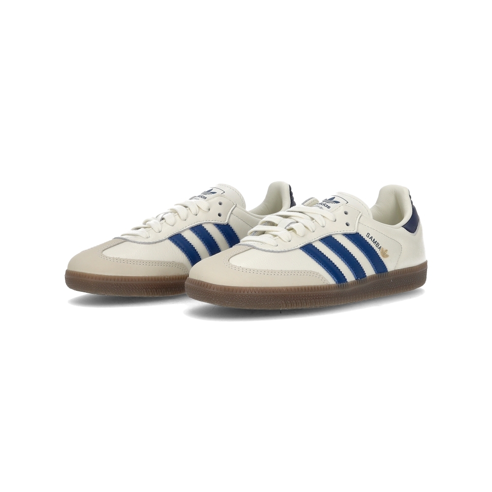 Adidas Samba Og W 女鞋 米白藍色 復古 穿搭 膠底 滑板 德訓鞋 休閒鞋 IH6627