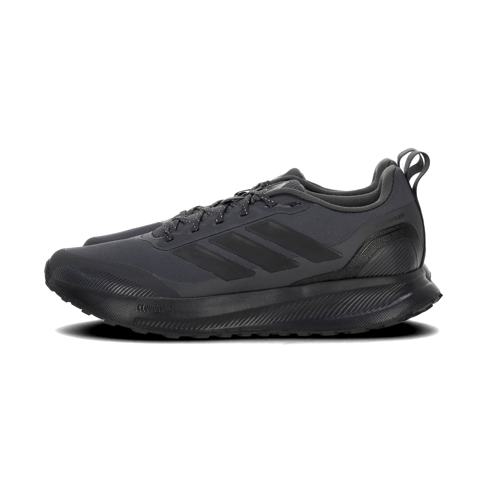 Adidas Runfalcon 5 Tr 男鞋 黑色 全黑 防潑水 緩震 運動 慢跑鞋 JQ6956