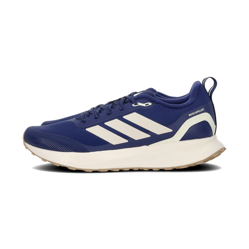 Adidas Runfalcon 5 Tr 男鞋 藍色 緩震 防潑水 反光 運動 慢跑鞋 JQ6957