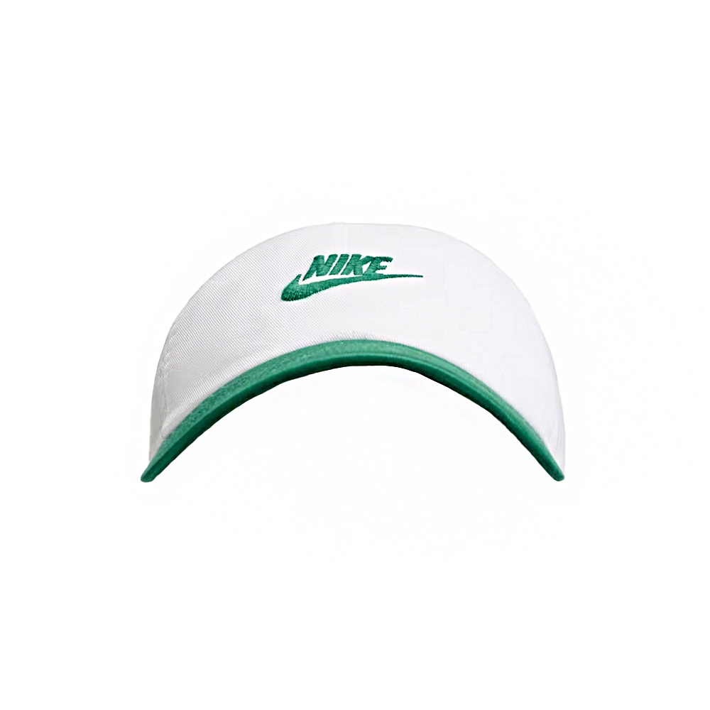 Nike U Nk Club Cap U Cb Fut Wsh L 白綠色 棒球帽 老帽 帽子 FB5368-106