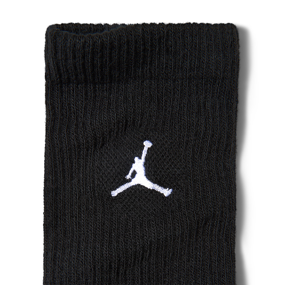 Nike Jordan Everyday 三入 黑色 喬丹 厚款 籃球襪 運動 休閒 長襪 中筒襪 IR6319-010