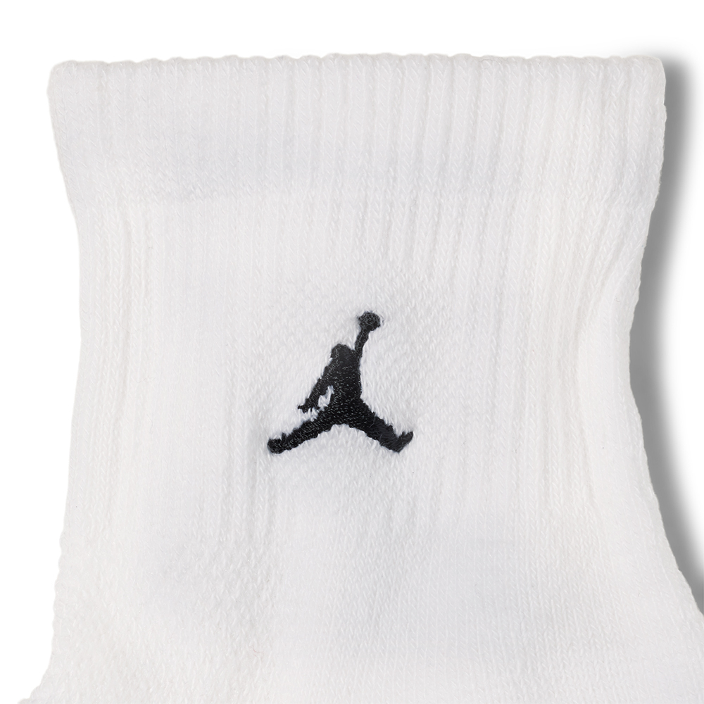 Nike Jordan Everyday 三入 白色 喬丹 厚款 籃球襪 運動 休閒 短襪 踝襪 IR6320-100