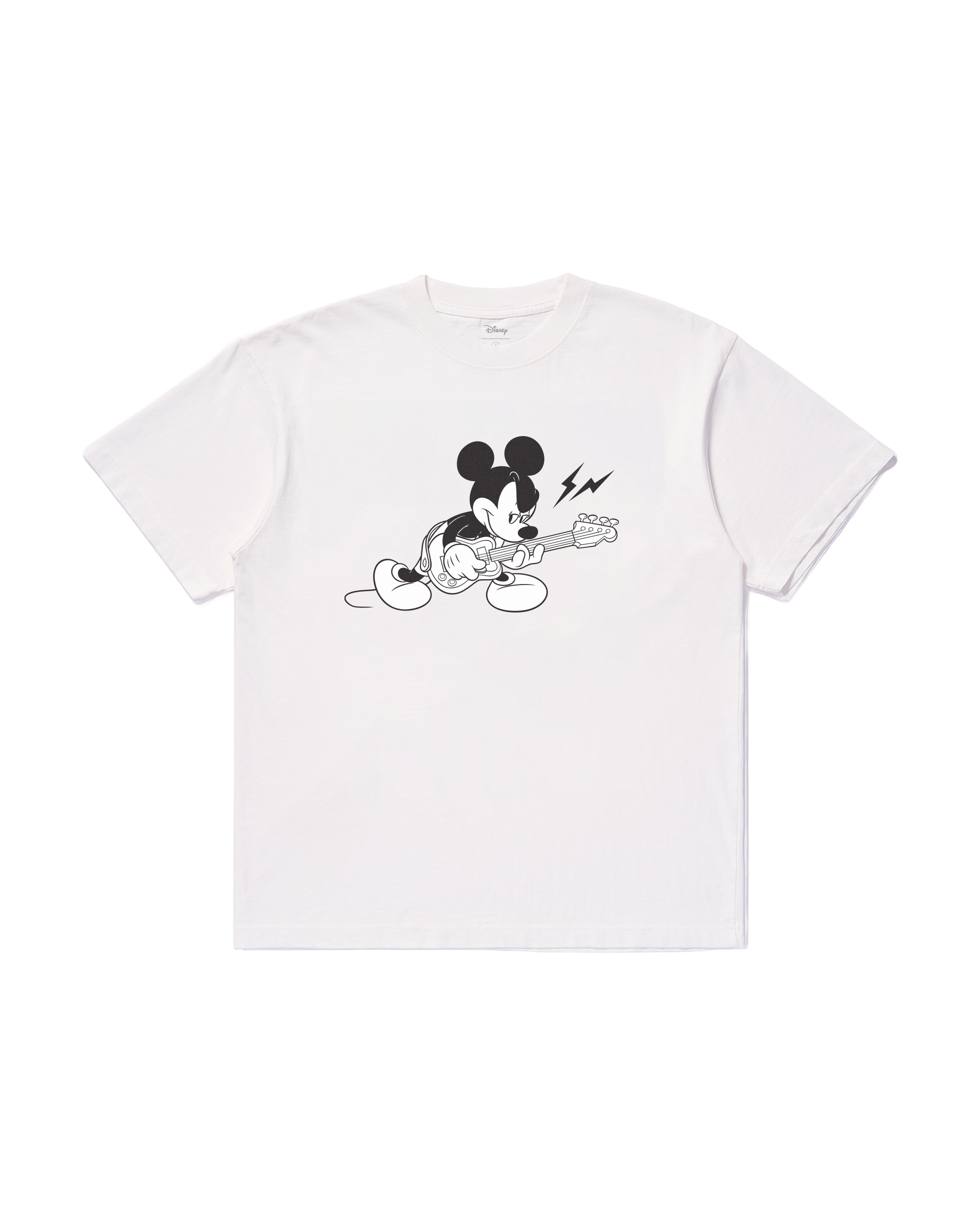 FRAGMENT X DISNEY MICKEY - MICKEY ELECTRIC TSHIRT (VINTAGE BLACK/WHITE) 復古黑 白色 短TEE 藤原浩 迪士尼 聯名款 閃電 米奇