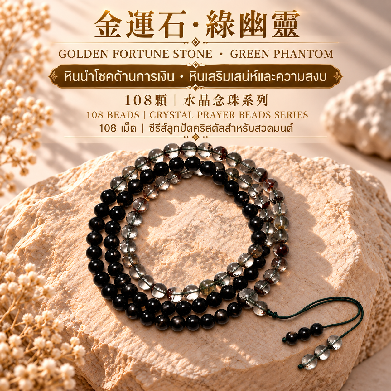 108顆｜水晶念珠系列