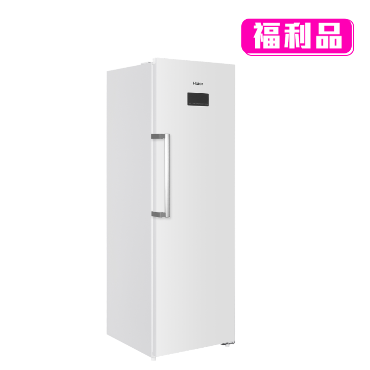 【Haier 海爾】270L 直立式無霜 冷凍櫃 流光白 送拆箱定位 HFZ-270TW（福利品：僅外箱損）
