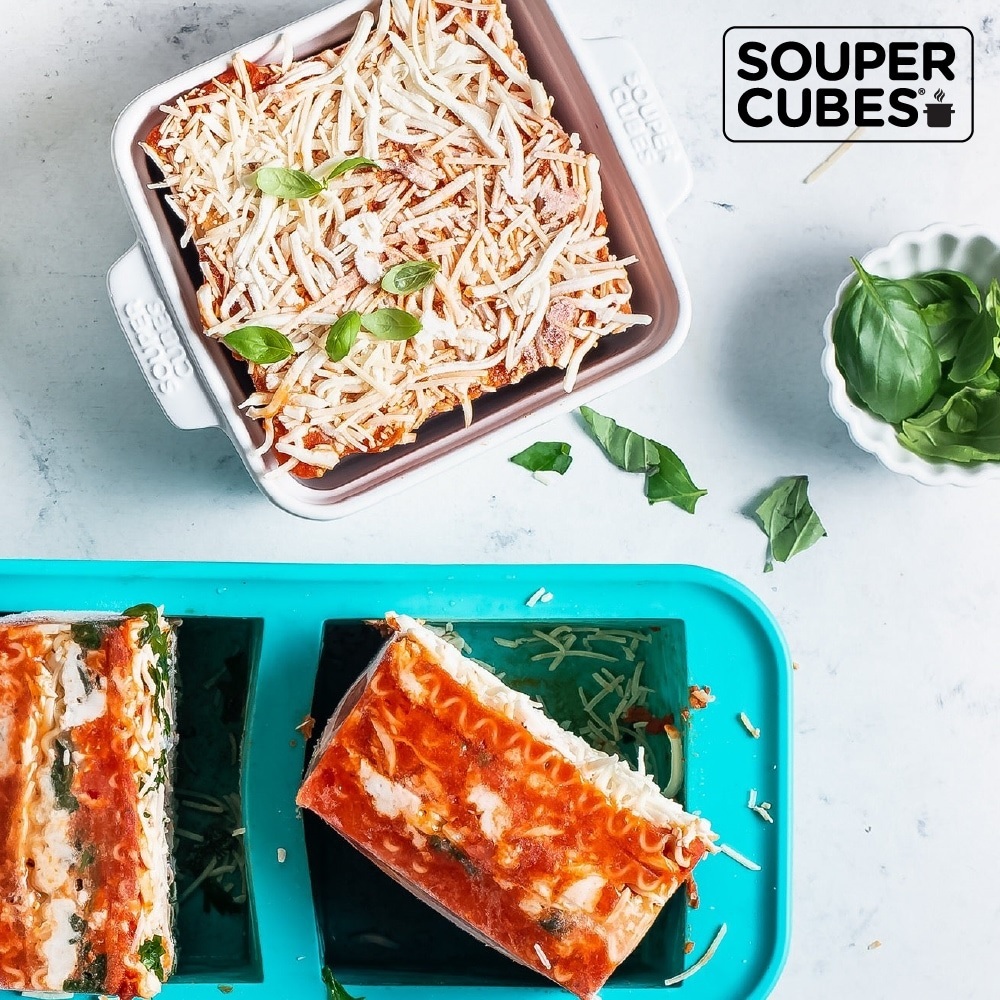 【Souper Cubes】陶瓷烤盅2入組_白色