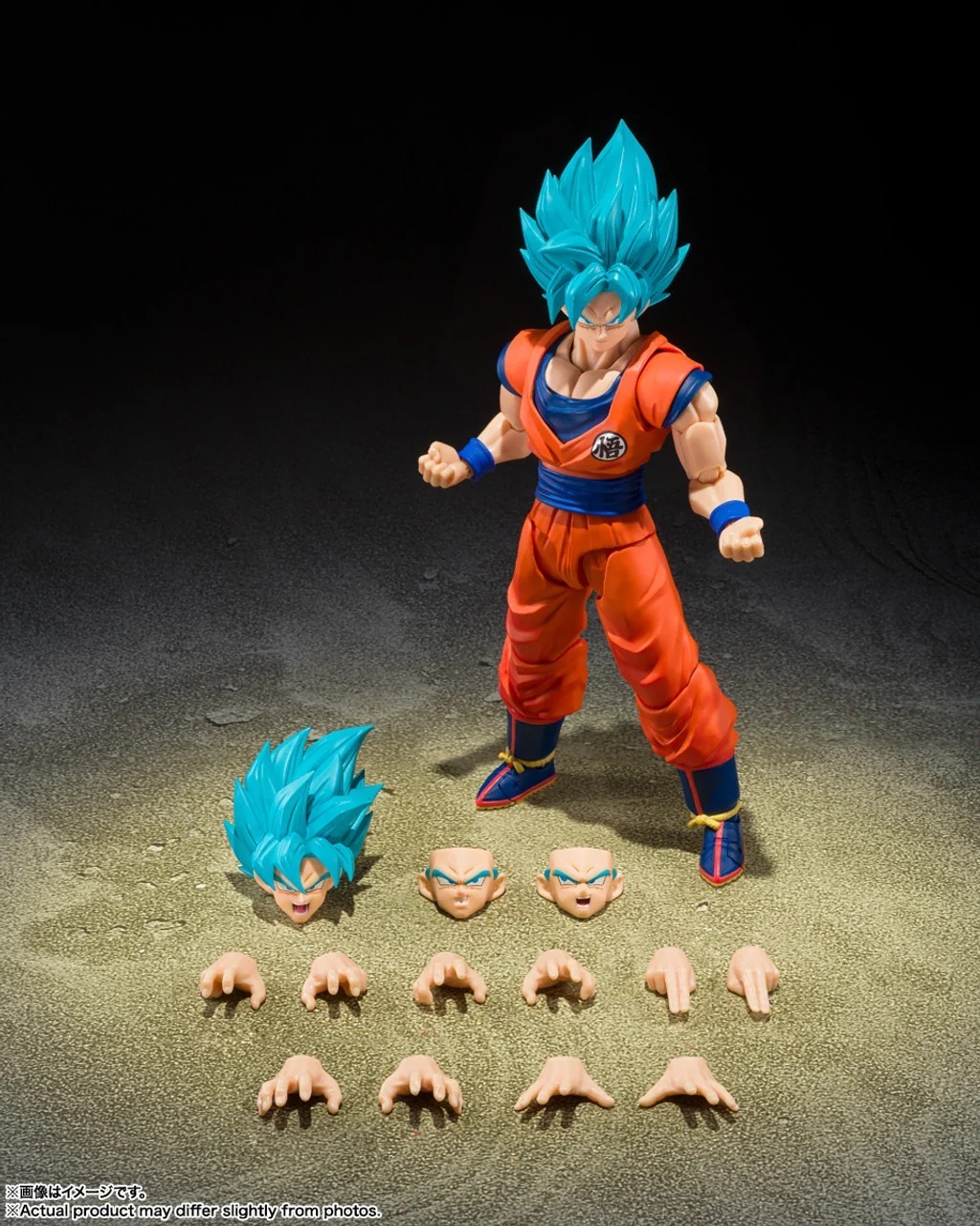 Bandai S.H.Figuarts  超級撒亞人之神 SS 孫悟空 -超越極限的蒼藍之力（現貨）