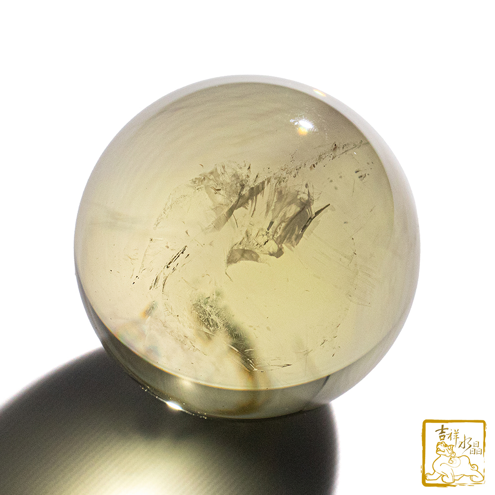 黃水晶球 4.2cm 開運招財