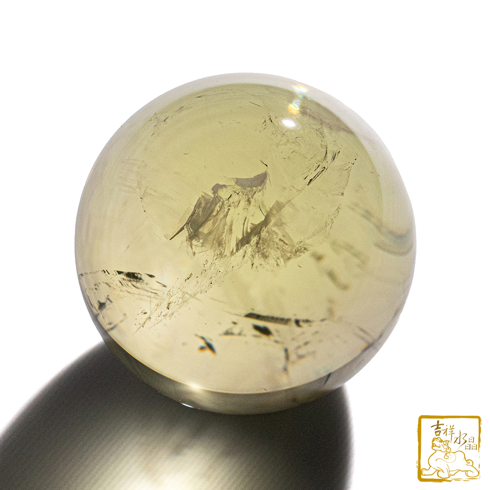 黃水晶球 4.2cm 開運招財