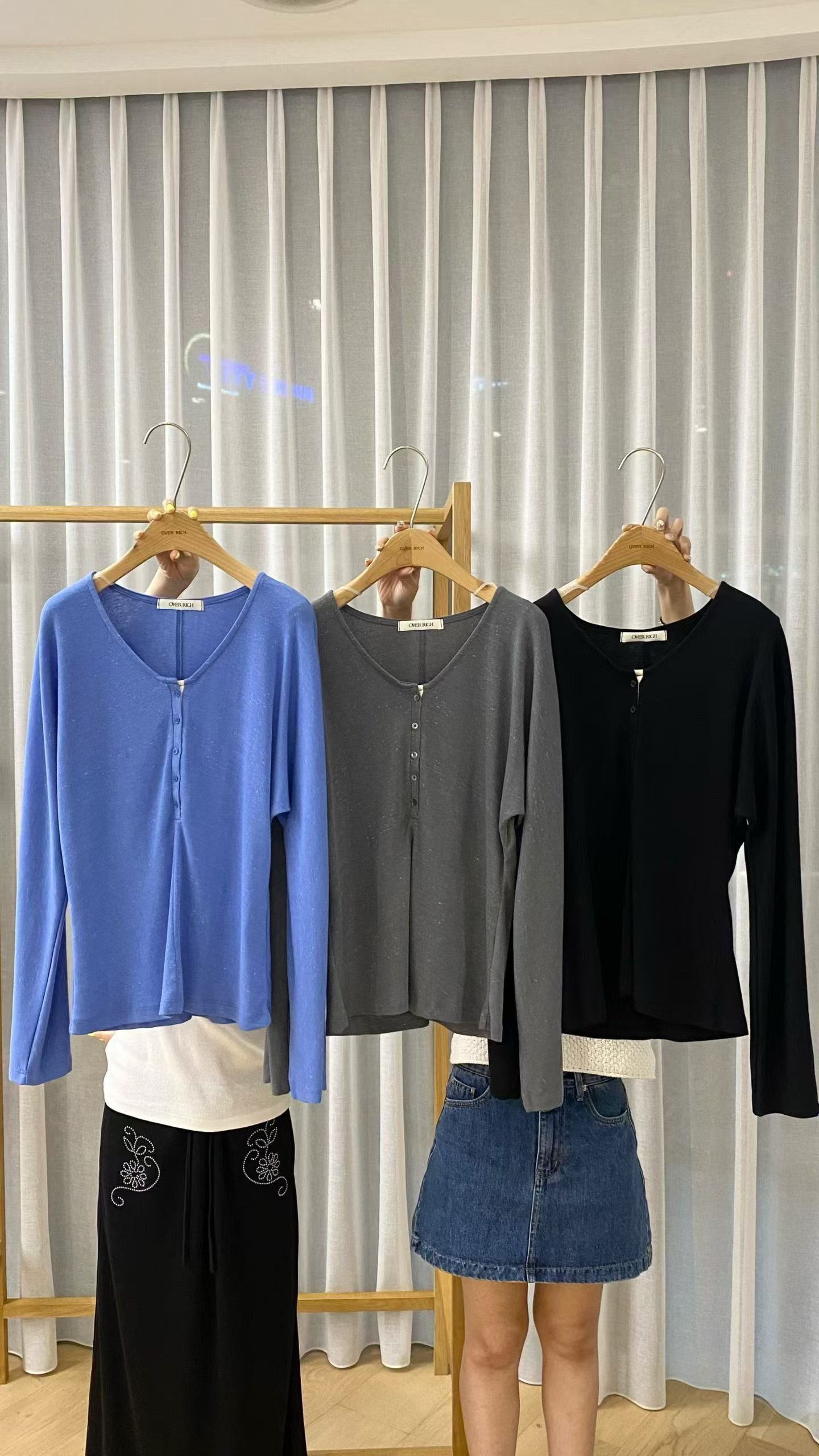 OR2609 Slim Buttoned Long Sleeve