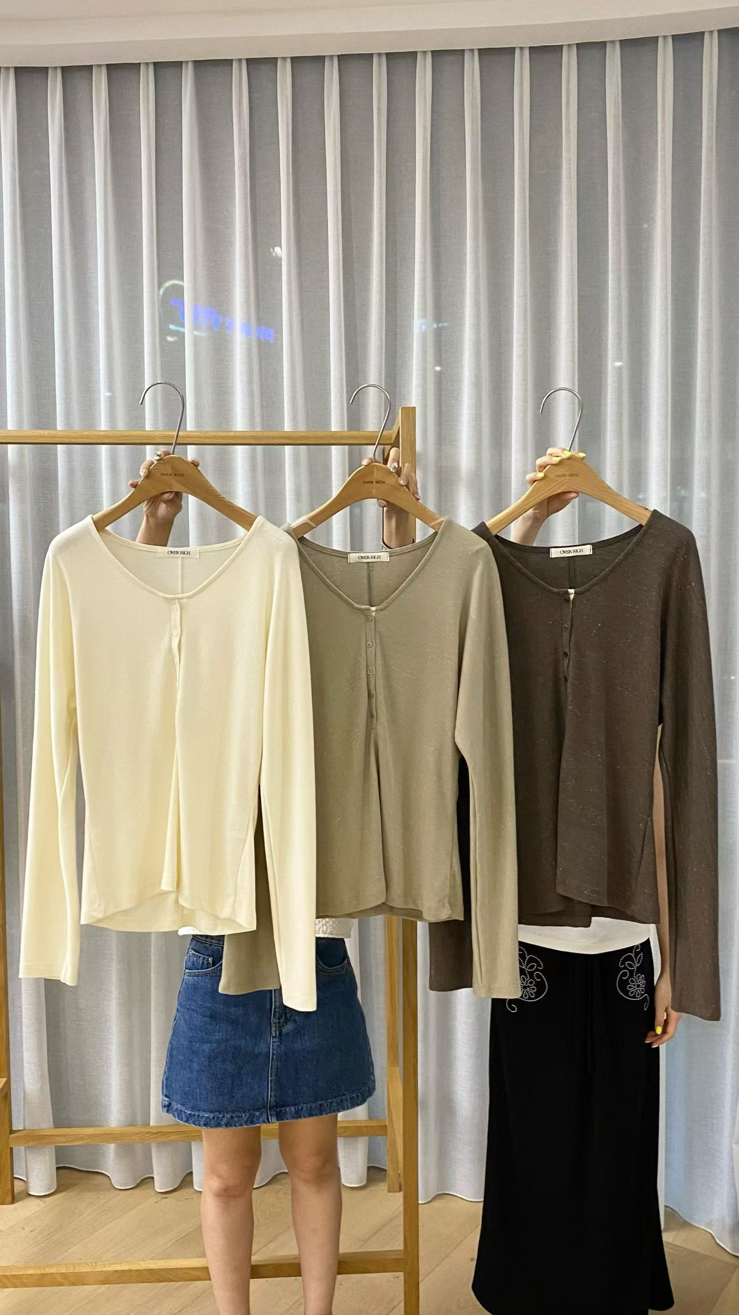 OR2609 Slim Buttoned Long Sleeve