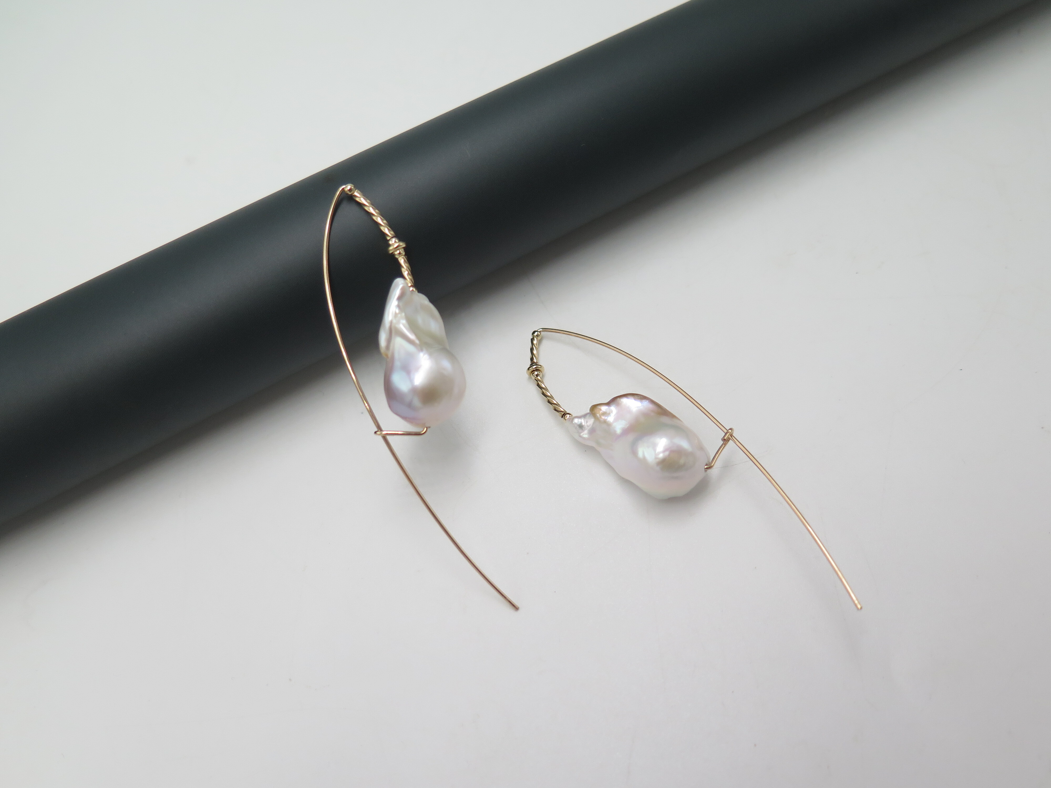 COLE COOL Water Pearl 14kgf earrings SEED v.1
