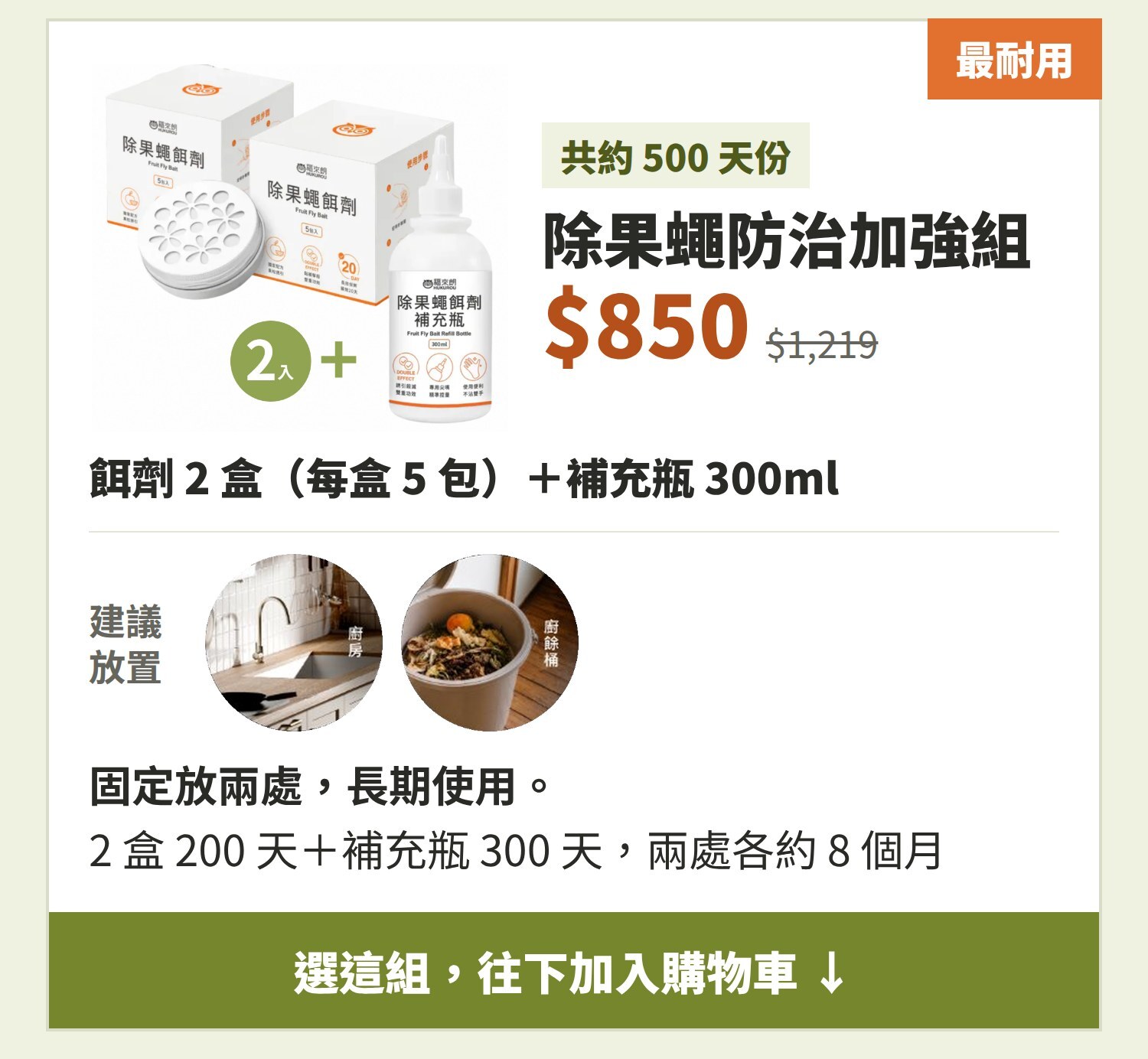 除果蠅防治加強組