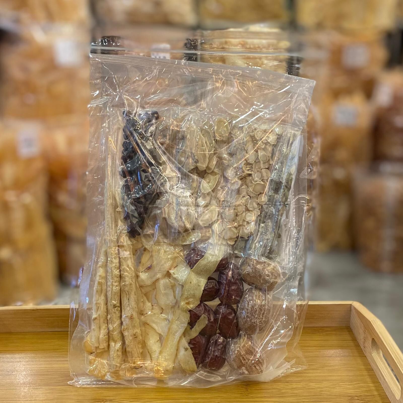 人蔘片石斛黃芪生脈湯