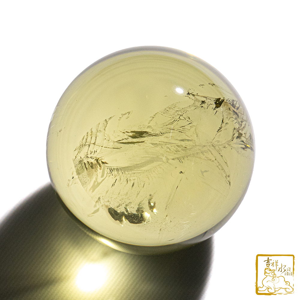 黃水晶球 4.2cm 開運招財
