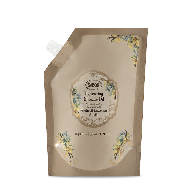 SABON經典輕潤沐浴油補充包500ml