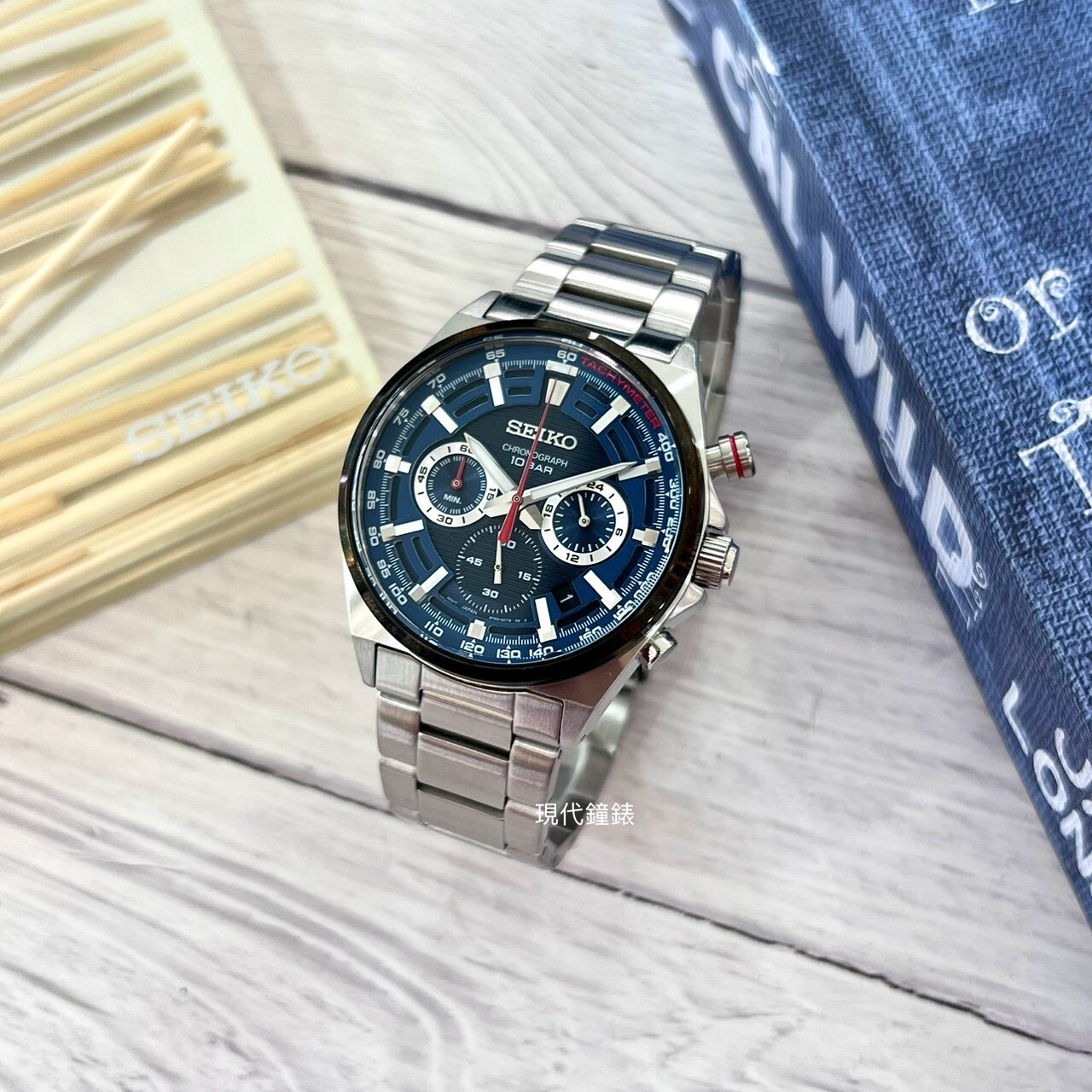 【SEIKO】8T63-00T0B 41mm Modern Watch
