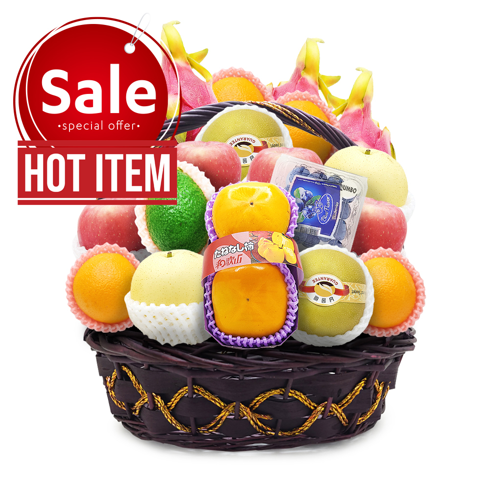 Gift fruit basket - (JD-B143)