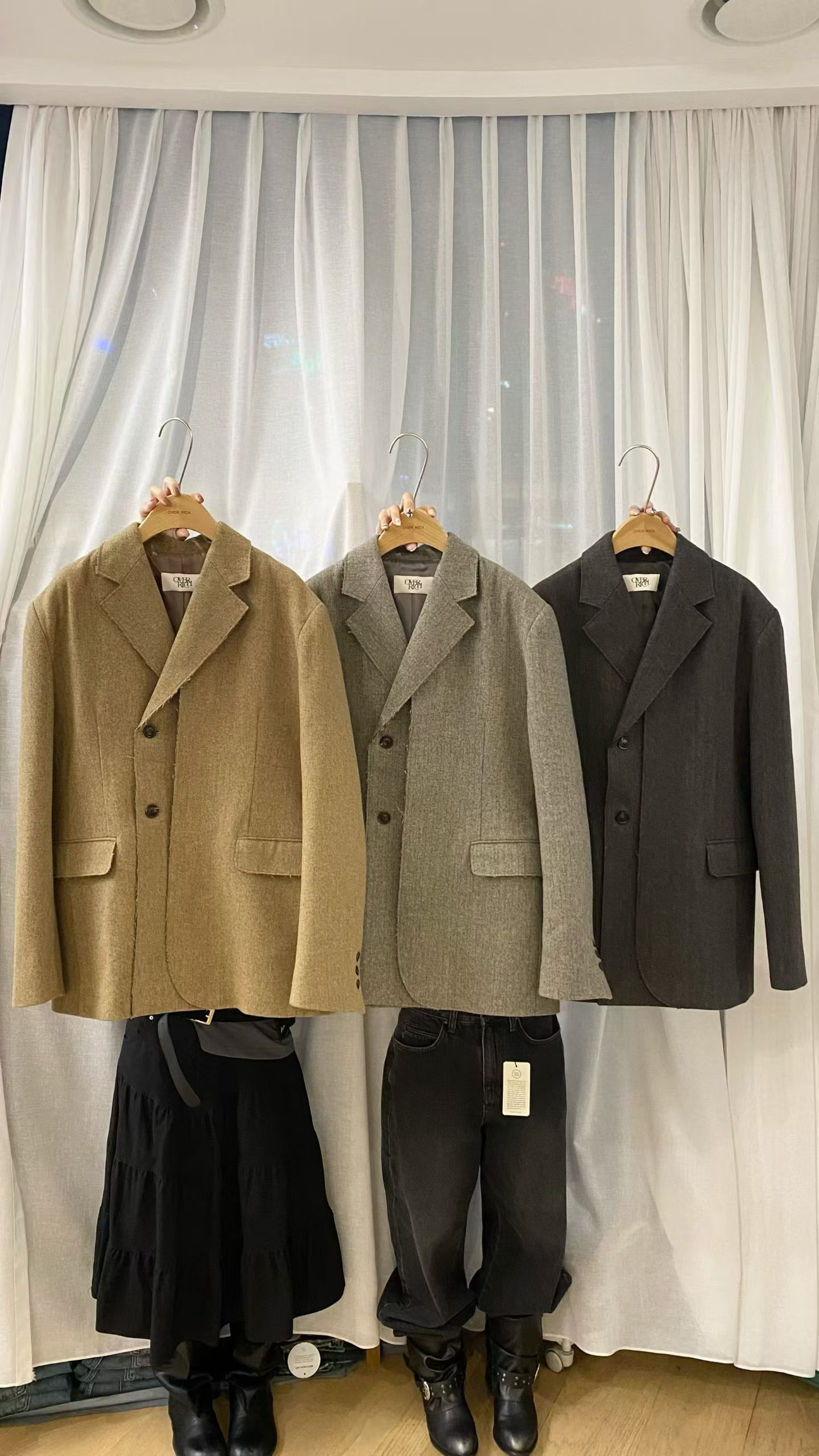 OR2619 Pure wool tailered blazer
