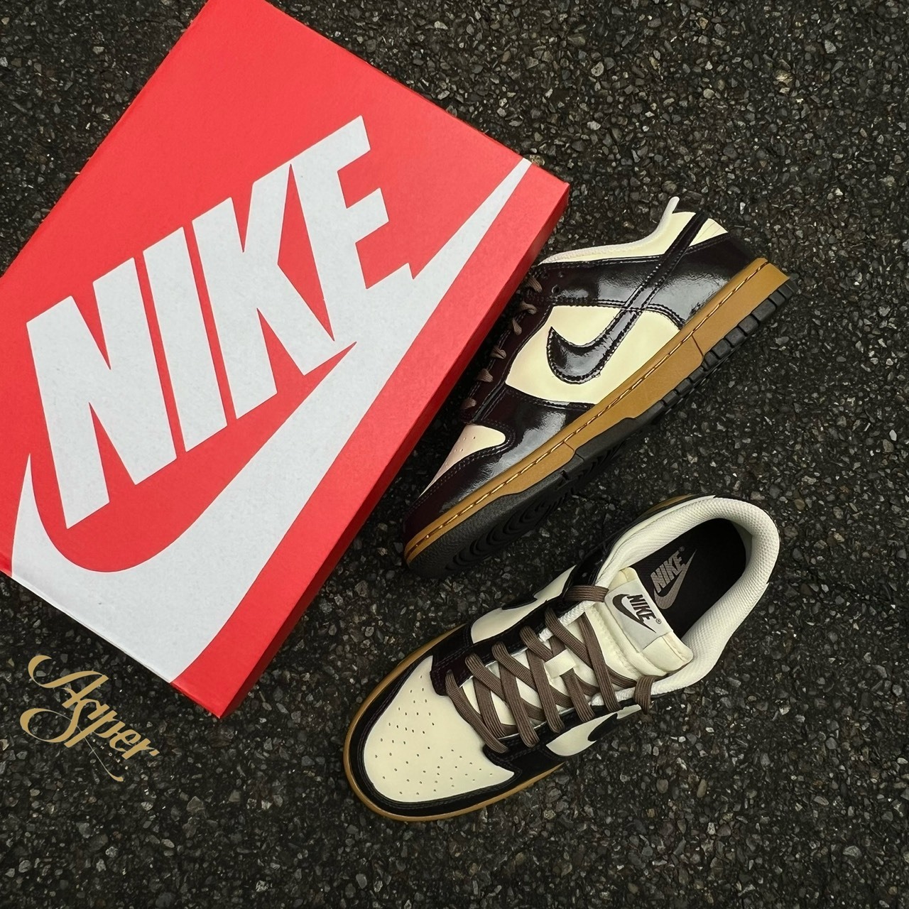 【官網限定】NIKE DUNK LOW RETRO 'Shadow Brown' 可可摩卡 漆皮 IM4415-201 x