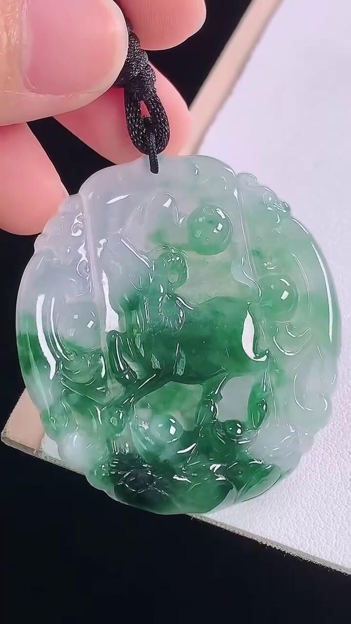 927230 翡翠冰飄花牛牌