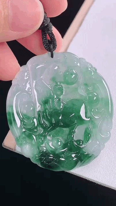927230 翡翠冰飄花牛牌