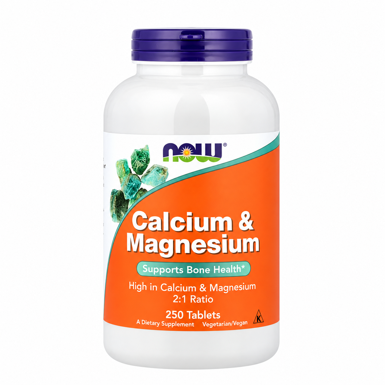 【iHerb】任兩件免運 NOW Foods Calcium & Magnesium 鈣與鎂 250片