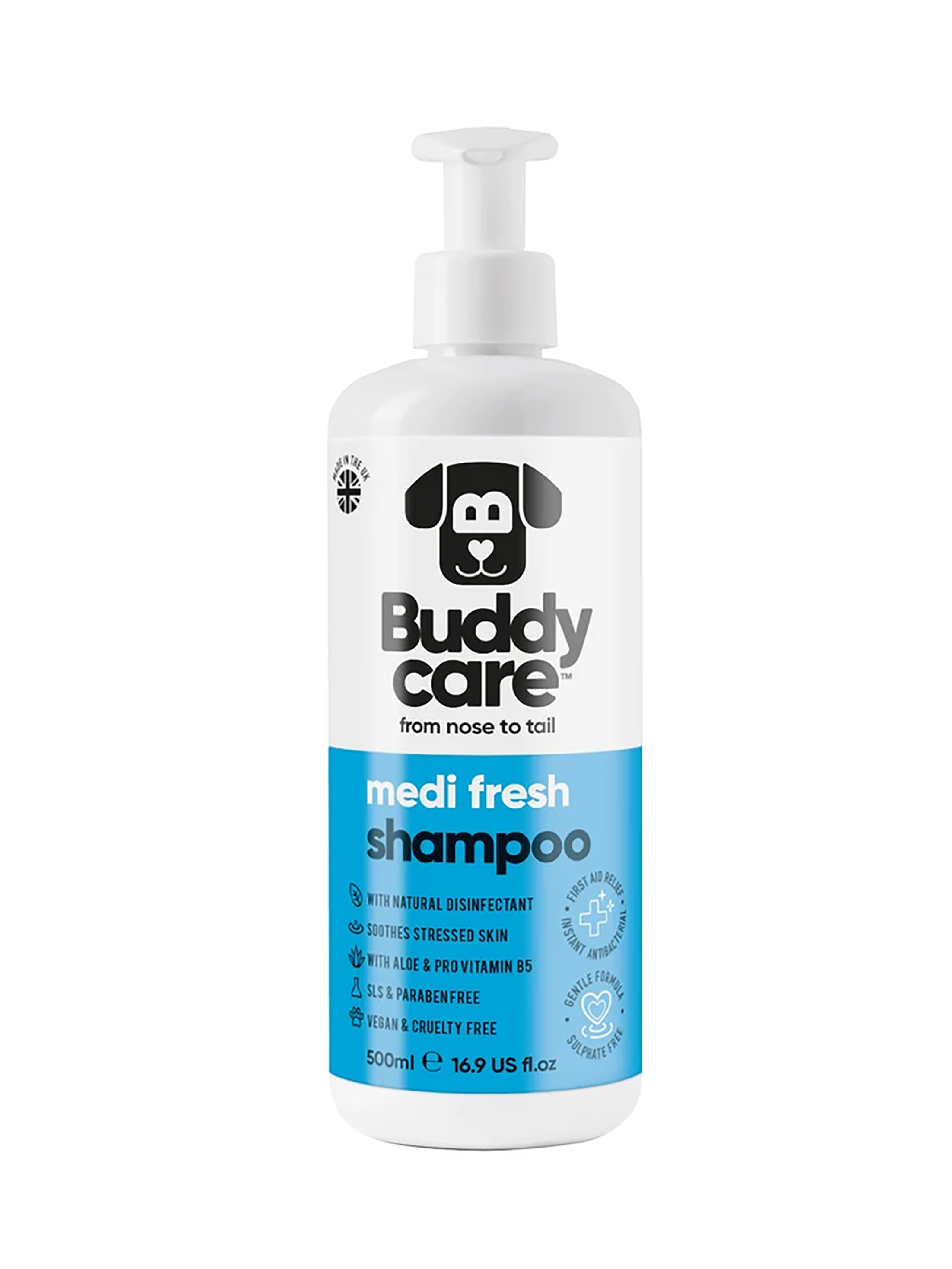 【英國Buddycare】萌狗洗毛 │ 清新潔淨