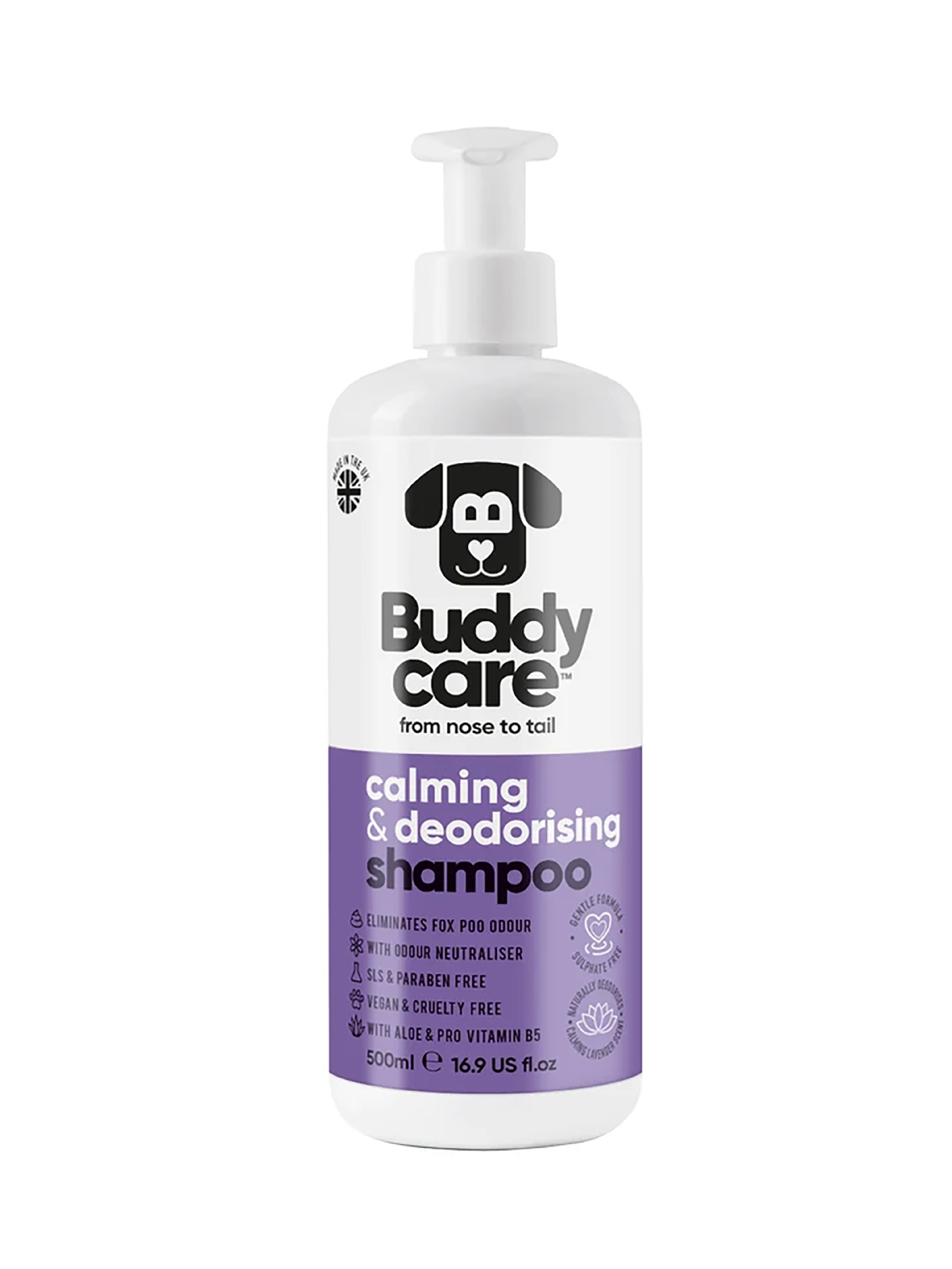 【英國Buddycare】萌狗洗毛 │ 薰衣草舒緩
