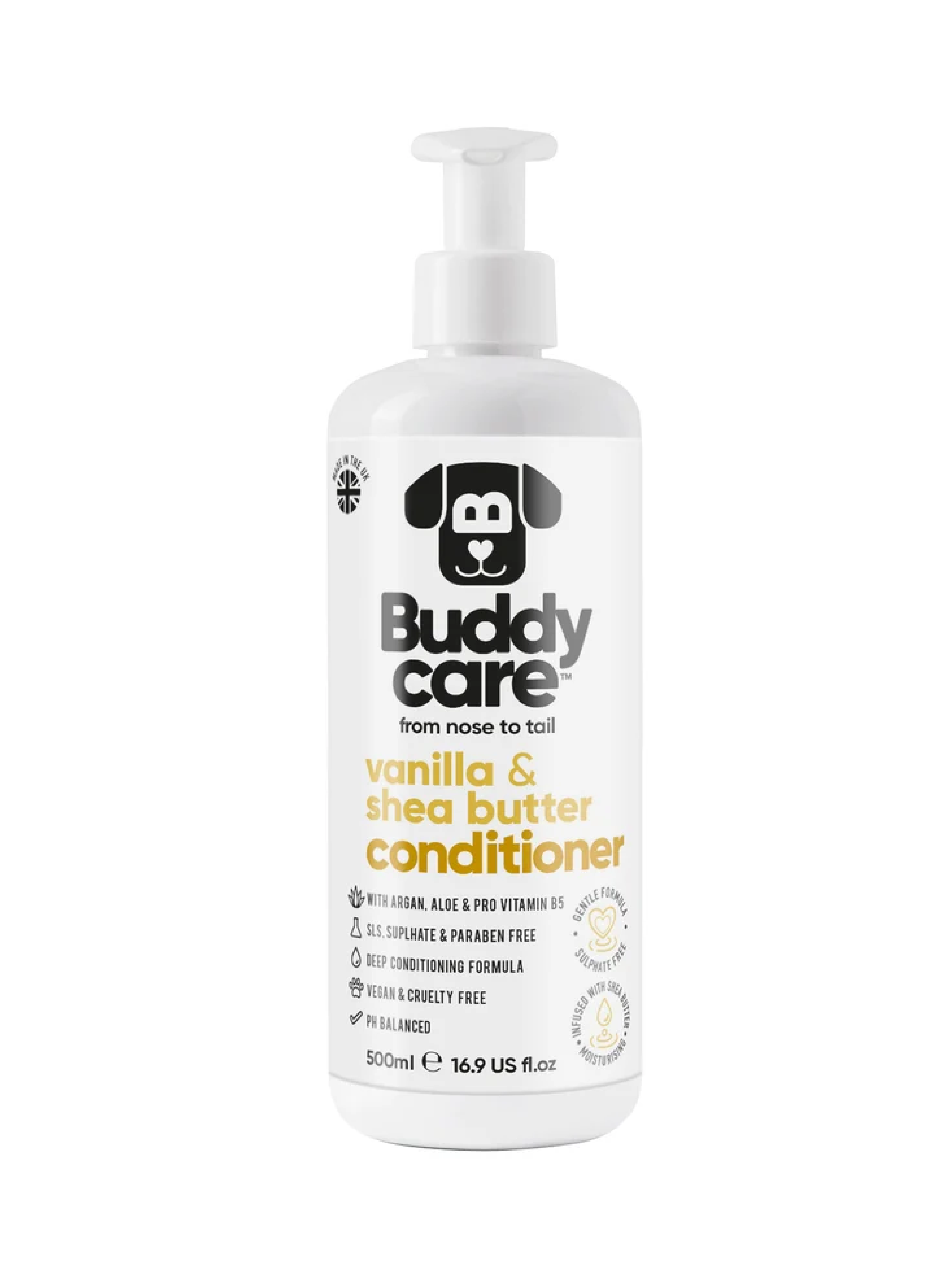 【英國Buddycare】萌狗潤毛 │ 香草乳木果