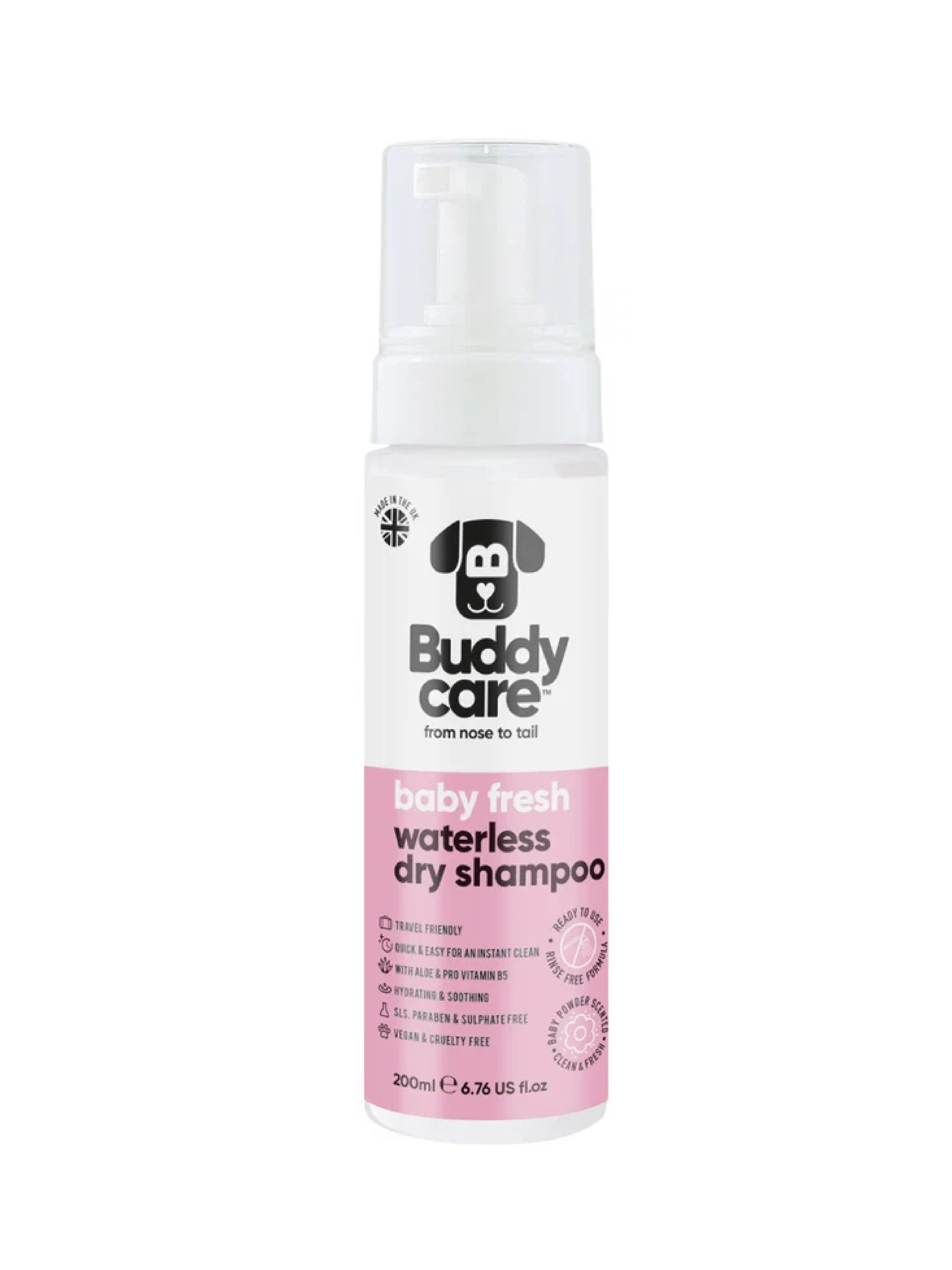 【英國Buddycare】萌狗乾洗 │ 貝比清新