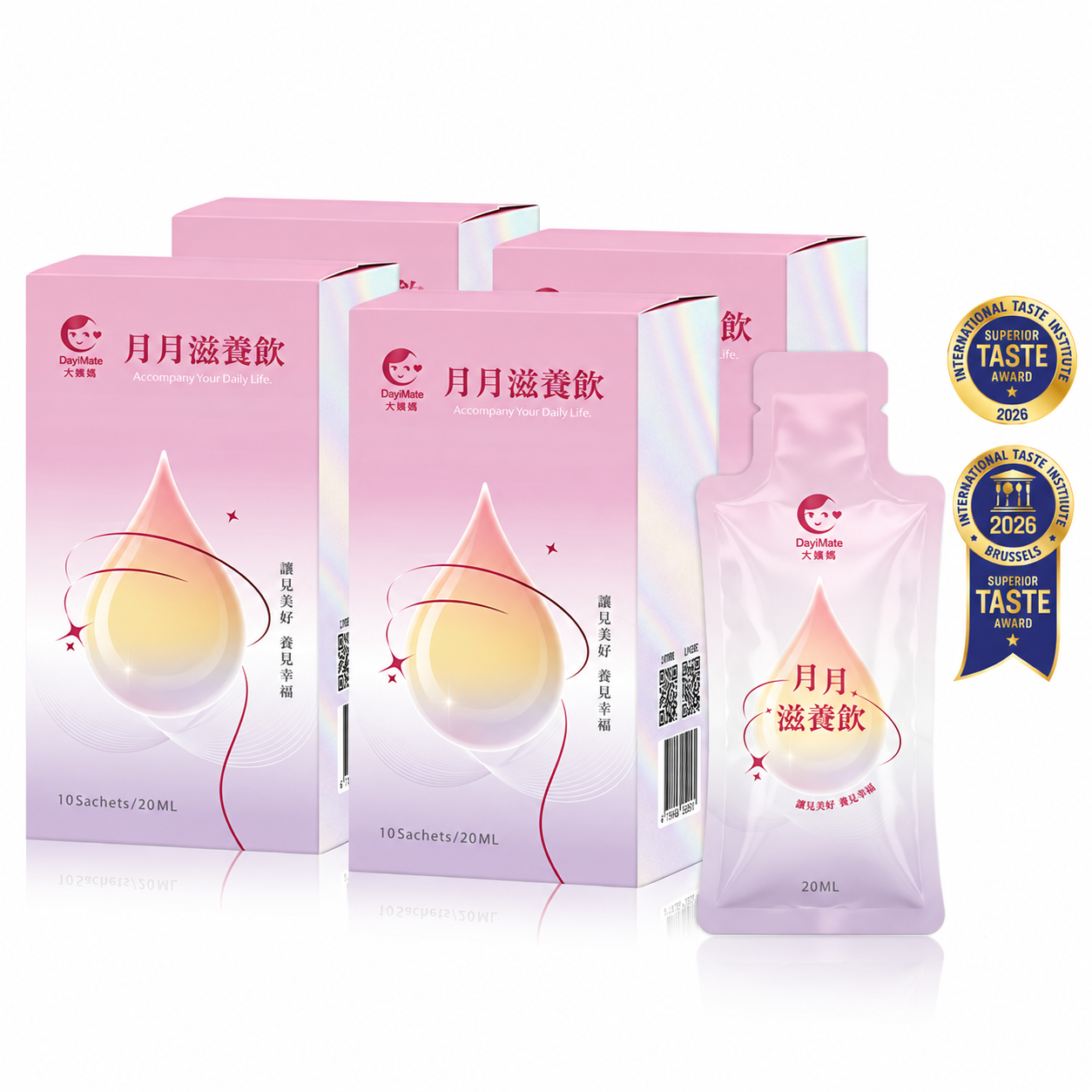新品上市！【大姨媽 多盒囤貨組】月月滋養飲(10包/盒)