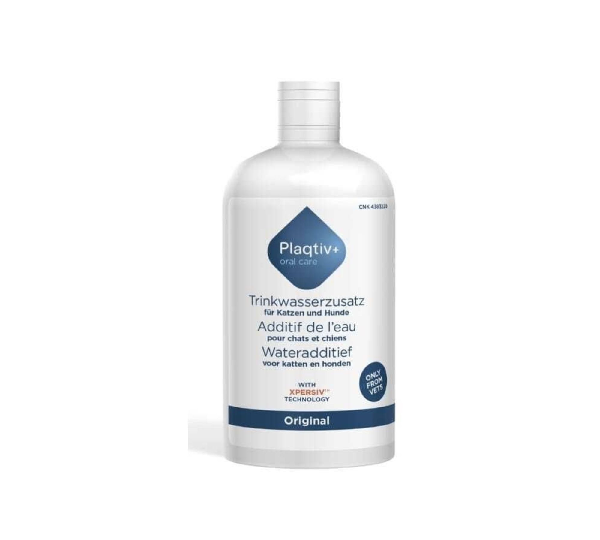 Ecuphar 科盾 Plaqtiv+ 貓狗適用 潔牙水 500ML