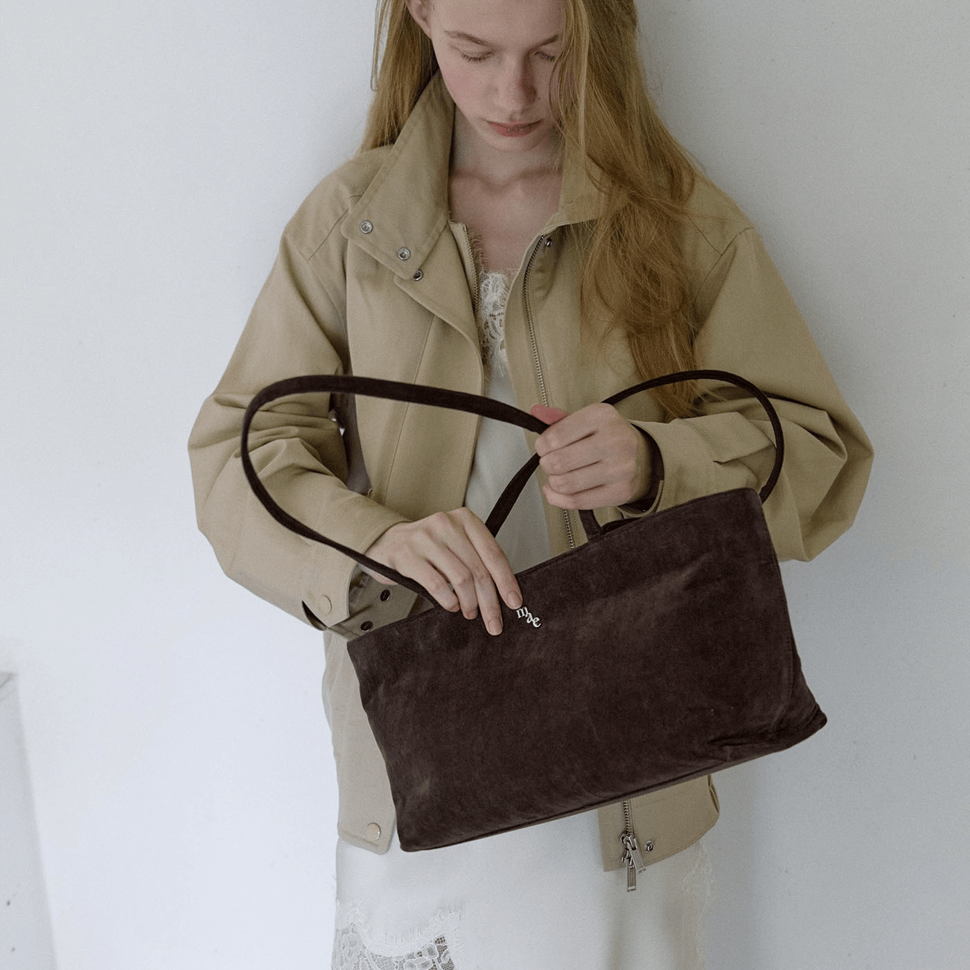 3日限定合作價 ✨1個入code再-$20✨3個再-$100✨ mucu and ebony (m.a.e)｜Near Dear Suede Bag MU145