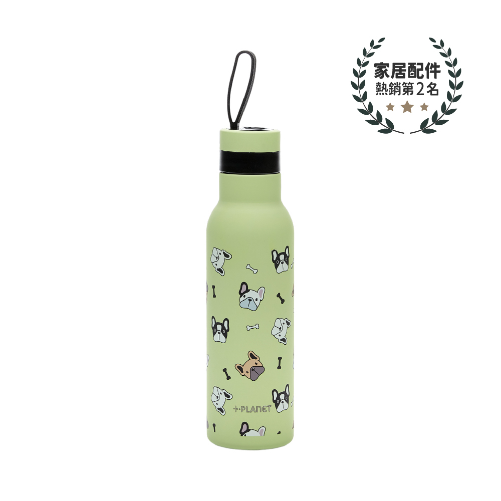 【PiùForty】鬥牛犬 不鏽鋼輕量保溫瓶500ml