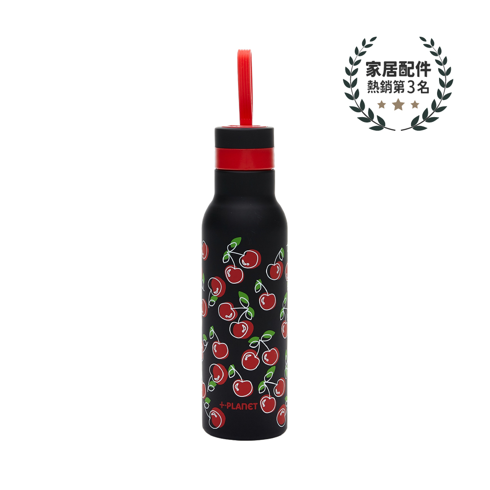 【PiùForty】櫻桃 不鏽鋼輕量保溫瓶500ml