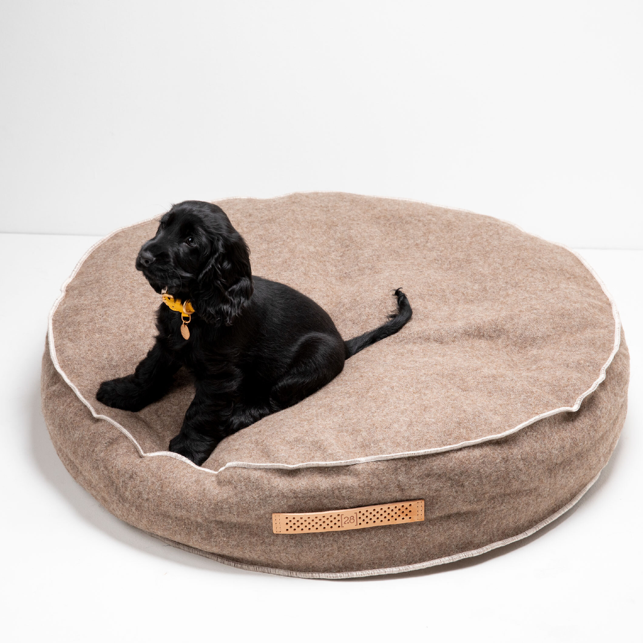 2.8 Design for Dogs - Fulvio 回收羊毛寵物床 - 白