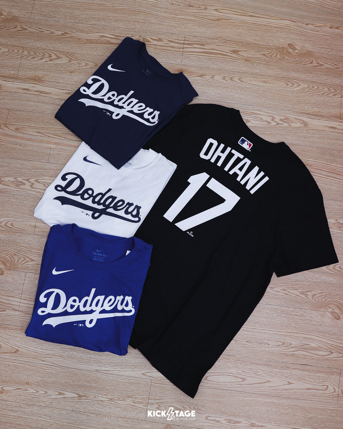 [門市現貨] NIKE X Los Angeles Dodgers 洛杉磯 道奇隊 球員版 大谷翔平 Ohtani 17 短TEE