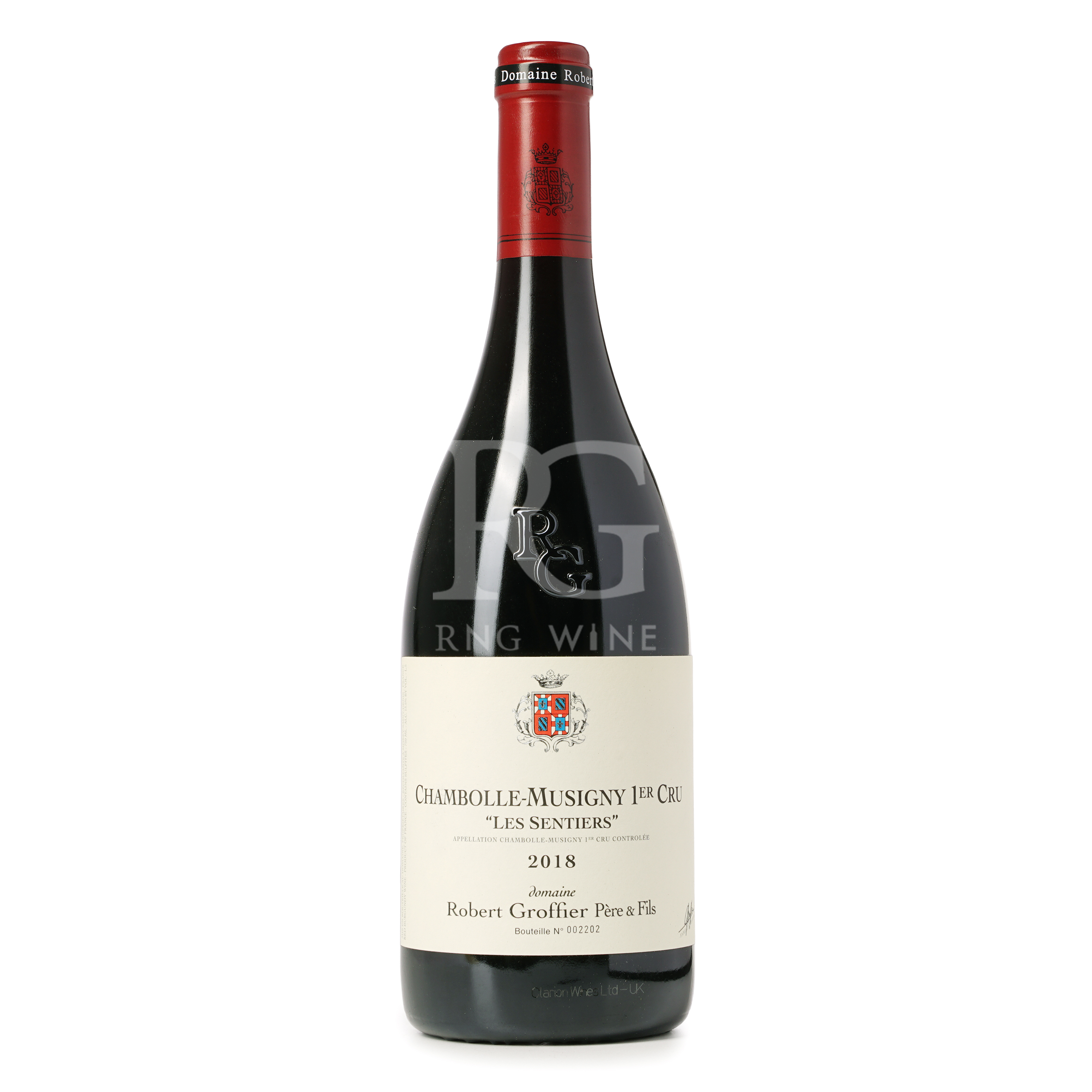 Robert Groffier Chambolle Musigny 1er Les Sentiers 2018 (WS93)