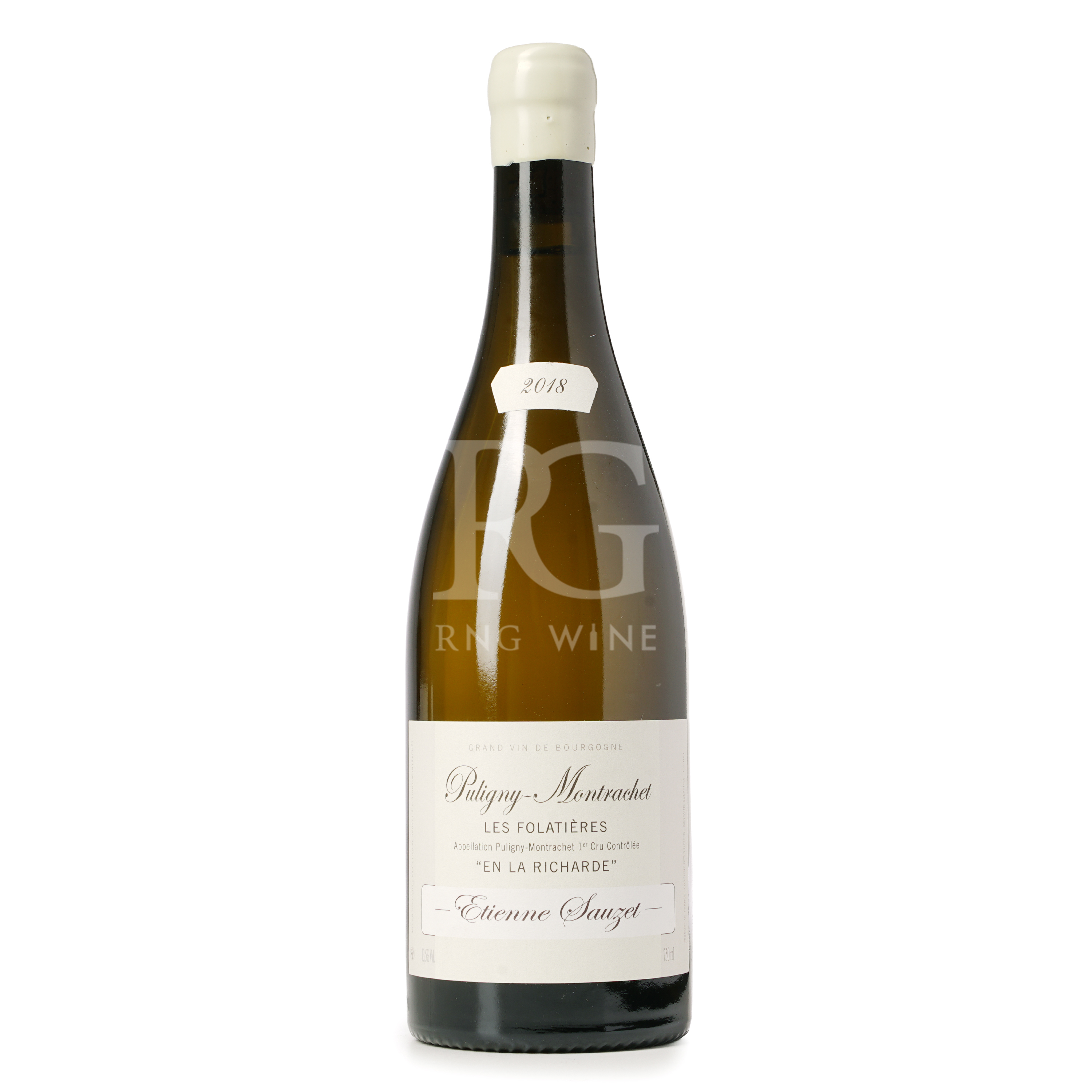 Etienne Sauzet Puligny Montrachet 1er Cru Les Folatieres En La Richarde 2018 (BH93)