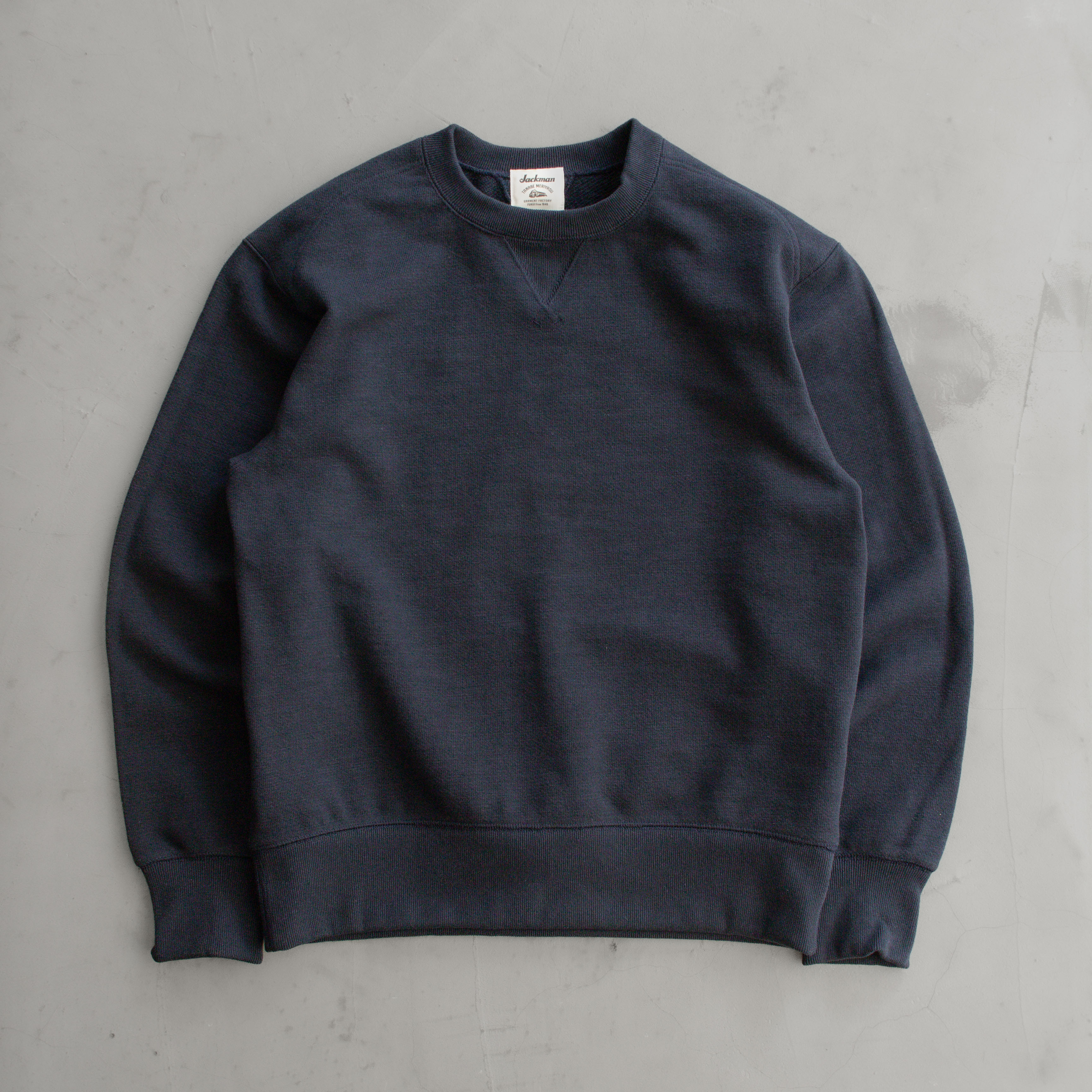 JACKMAN GG SWEAT CREWNECK 2 COLORS 日本製 雙色 拼接 圓領 長袖 衛衣 三色