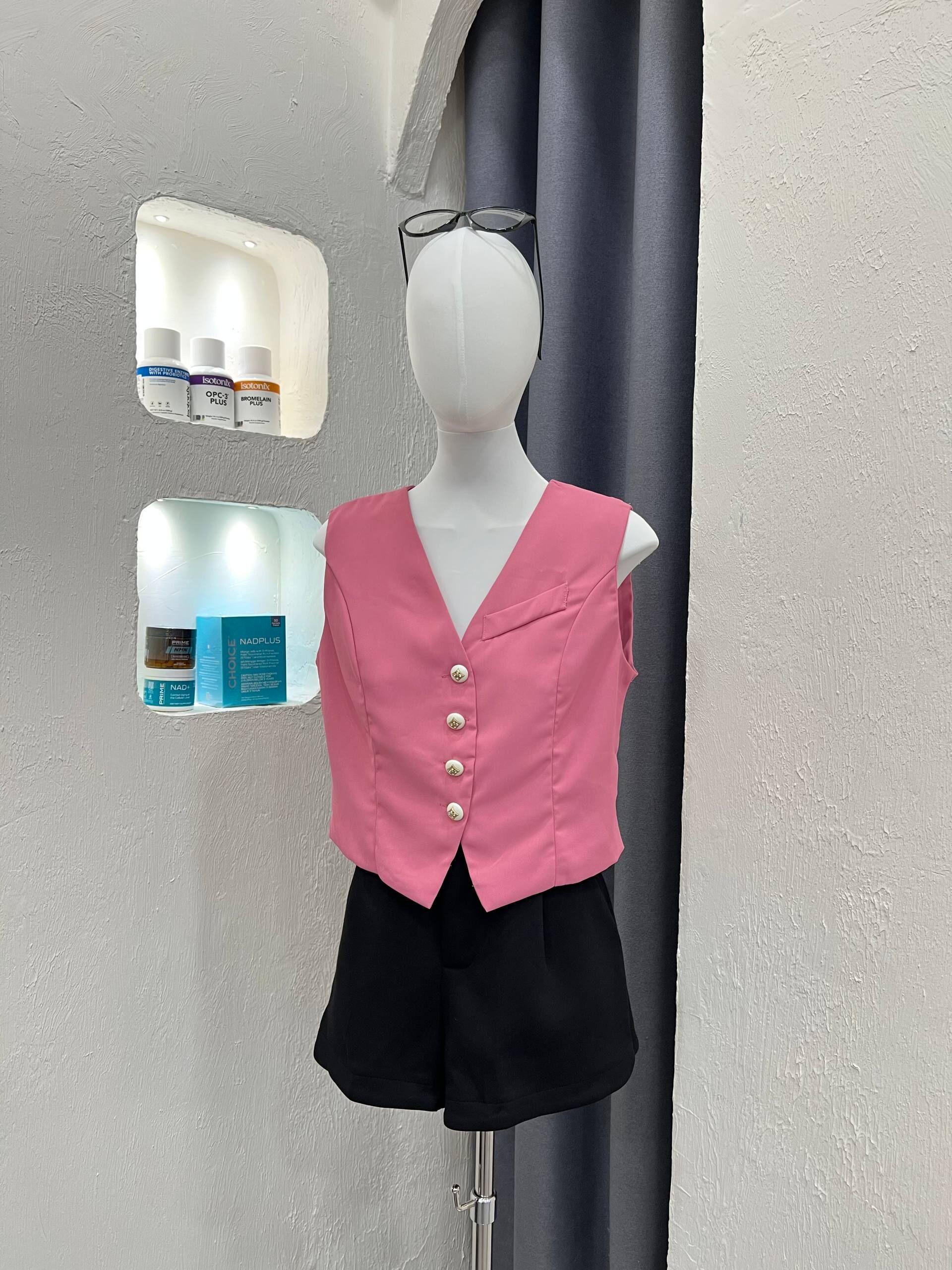 Pink Zara Vest