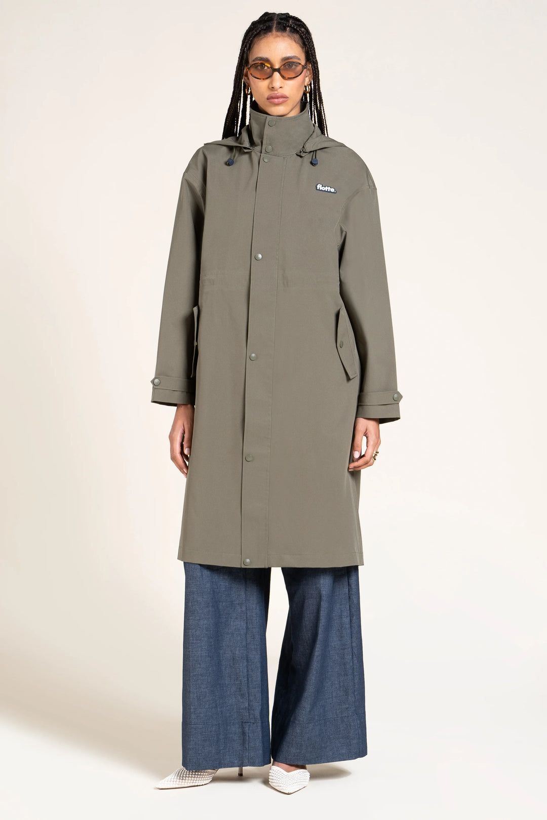 1FT1007-031 [FLOTTE] Solferino Long Parka Khaki #26025 (EU)