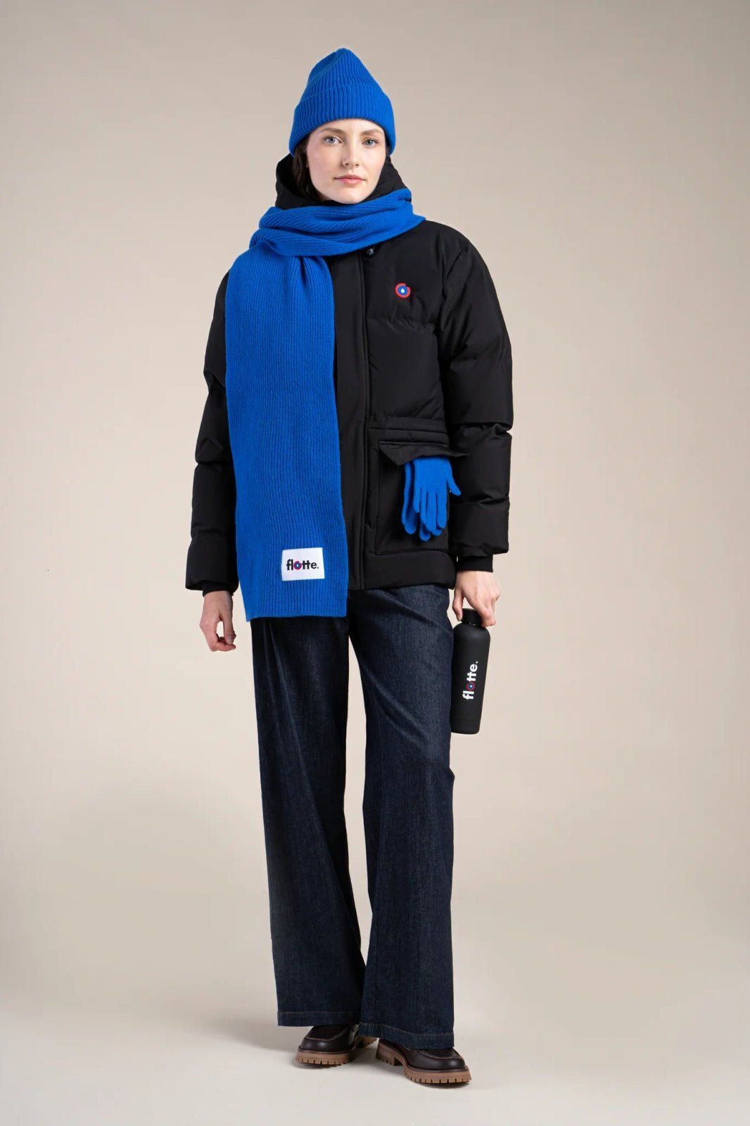 1FT1007-055 [FLOTTE] Victoire Warm Down Jacket Black #24002 (EU)